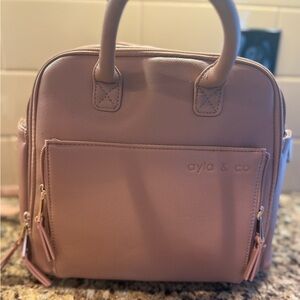 Ayla and Co mini diaper bag